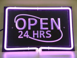 OPEN 24 HRS ã‚ªãƒ¼ãƒ—ãƒ³ 24æ™‚é–“å–¶æ¥­