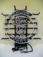 Ford GENUINE PARTS ãƒ•ã‚©ãƒ¼ãƒ‰ ç´”æ­£ãƒ‘ãƒ¼ãƒ„ ãƒã‚ªãƒ³ã‚µã‚¤ãƒ³çœ‹æ¿