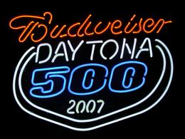 Budweiser DAYTONA 500 2007 ãƒãƒ‰ãƒ¯ã‚¤ã‚¶ãƒ¼ ãƒ‡ã‚¤ãƒˆãƒŠ ãƒã‚ªãƒ³ã‚µã‚¤ãƒ³çœ‹æ¿