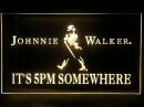 ã‚¸ãƒ§ãƒ‹ãƒ¼ã‚¦ã‚©ãƒ¼ã‚«ãƒ¼ ã‚¦ã‚£ã‚¹ã‚­ãƒ¼ JOHNNIE WALKER 3Dãƒã‚ªãƒ³ã‚µã‚¤ãƒ³ ãƒ—ãƒ¬ãƒ¼ãƒˆçœ‹æ¿